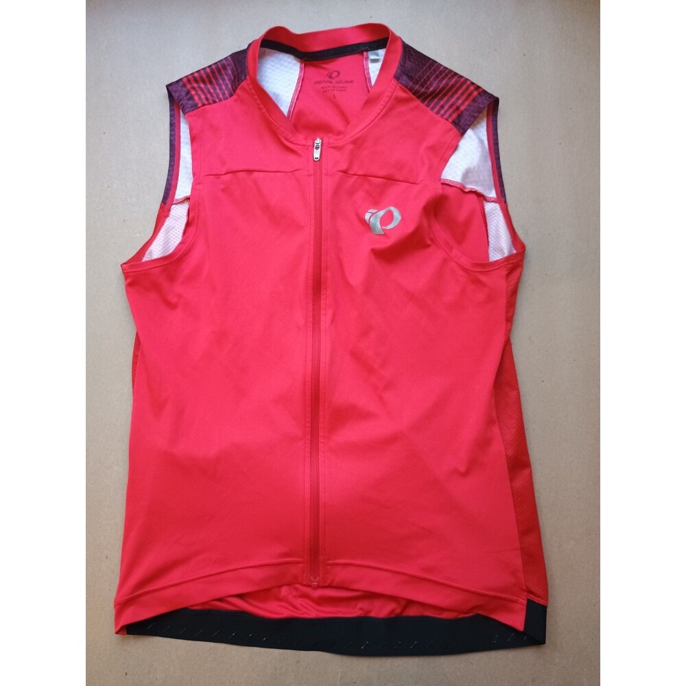 Pearl Izumi Elite Pursuit Sleeveless Jersey Cycling Vest Red Men's Size Large